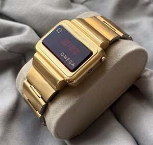 Vintage Omega Constellation Time Computer I LED Watch 14K Gold Filled